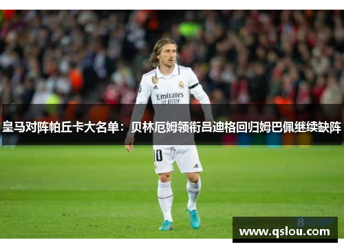 皇马对阵帕丘卡大名单：贝林厄姆领衔吕迪格回归姆巴佩继续缺阵